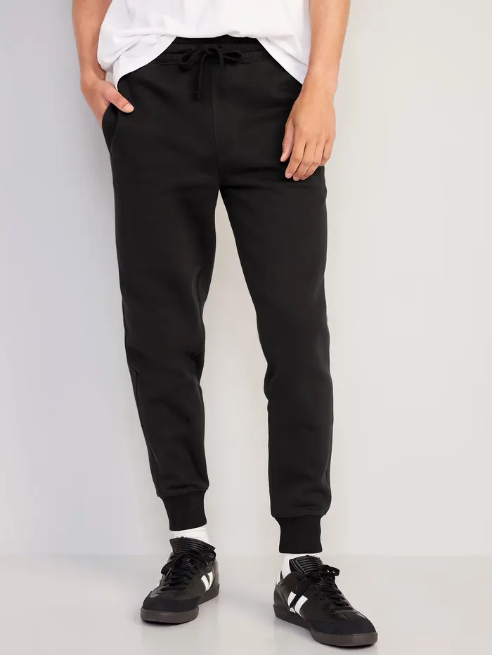 Tapered Jogger Sweatpants - Black Jack