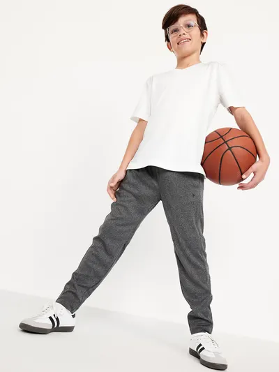 Tapered Soccer Pants for Boys - Dark Gray