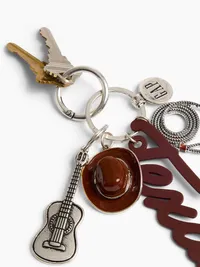 Texas Bag Charm - Texas brown — view 3