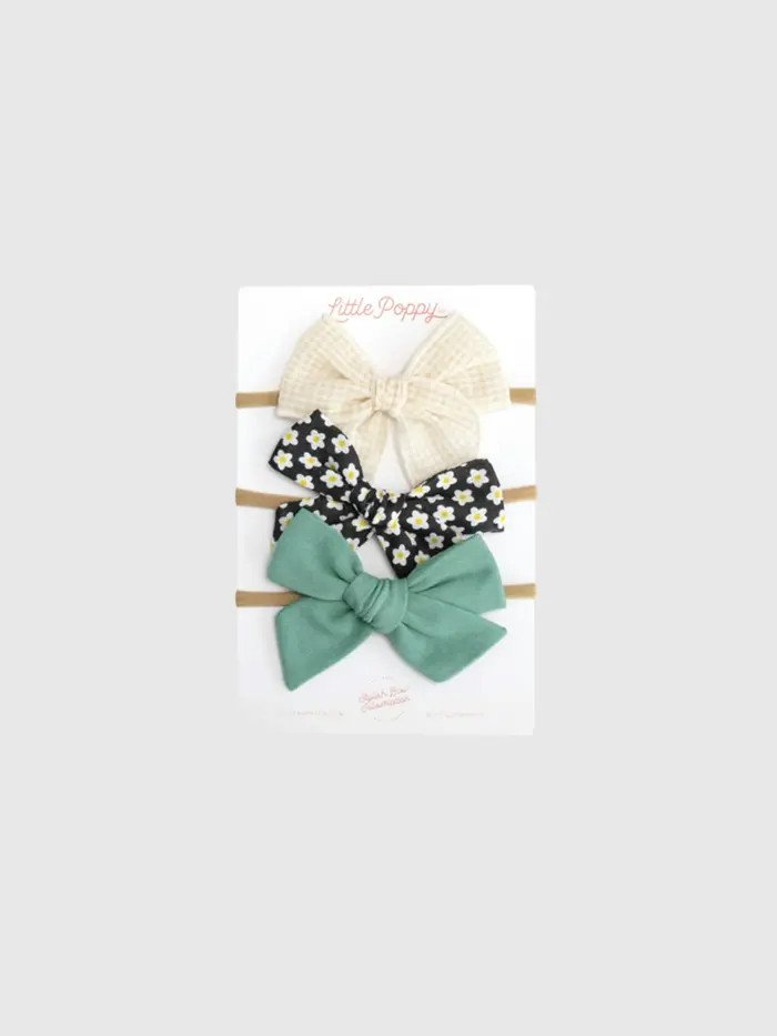 The Kayla Headband Bow Set - Multi