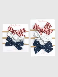 The Lauren Headband Bow Set - MULTI — view 2