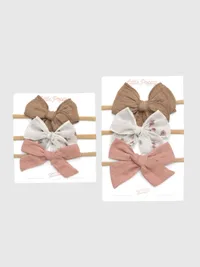 The Monet Headband Bow Set - Multi — view 2