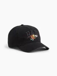 The Simpsons BAD Logo Baseball Hat - Black — view 5