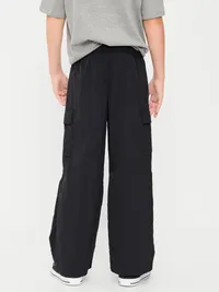 Ultra Baggy Pull-On Cargo Pants for Boys - Black Jack — view 2
