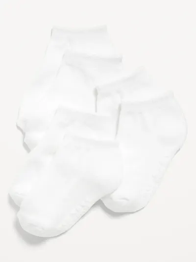 Unisex 3-Pack Ankle Socks for Toddler & Baby - O.N. White B