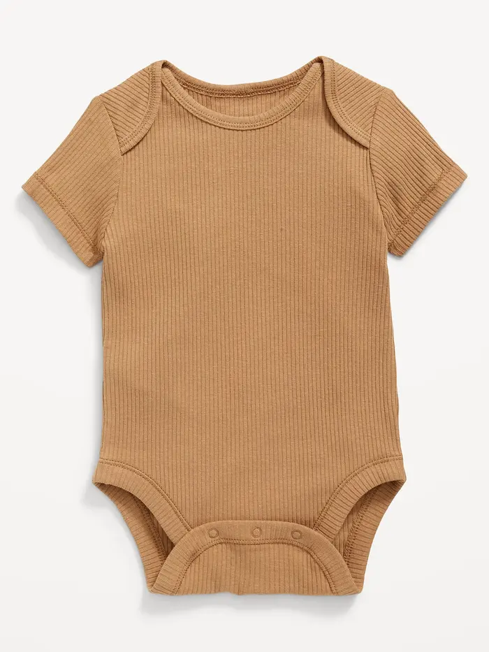Unisex Short-Sleeve Bodysuit for Baby - Acacia