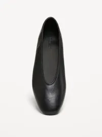 V-Cut Ballet Flats - BlackJack — view 3