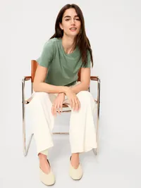 V-Cut Ballet Flats - Butter — view 2