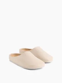 Vegan Suede Clogs - Cobblestone beige — view 2