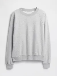 VintageSoft Raglan Sweatshirt - Heather grey — view 4