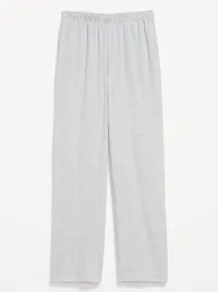 Waffle-Textured Pajama Pants - Heather Gray — view 4