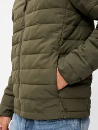 Water-Resistant Narrow Channel Jacket - Heritage Green — view 5