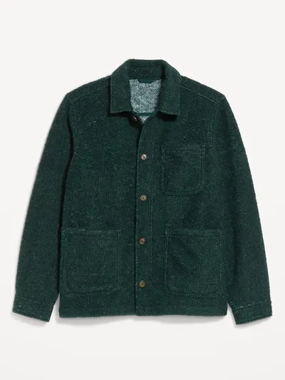 Wool-Blend Chore Jacket - Capri Isle