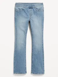 Wow Boot-Cut Pull-On Jeans for Girls - Light Wash — view 4