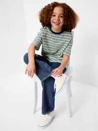 Wow Pull-On Baggy Jeans for Boys - Coastal — view 3