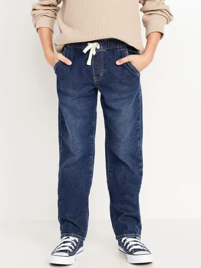 Wow Pull-On Straight Leg Jeans for Boys - Dark Wash