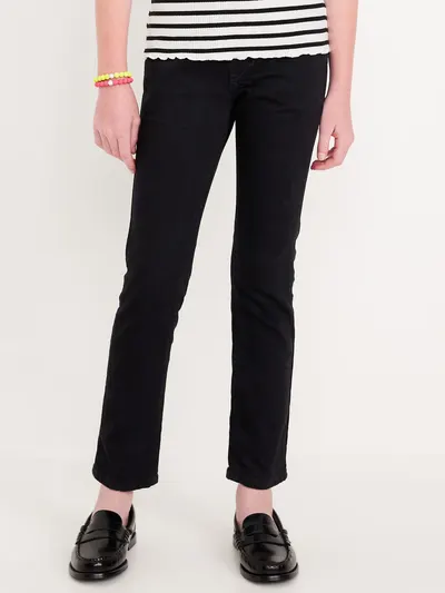 Wow Skinny Pull-On Jeans for Girls - Black Wash