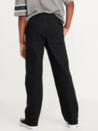 WOW Straight Leg Pull On Pants for Boys - Black Jack — view 2
